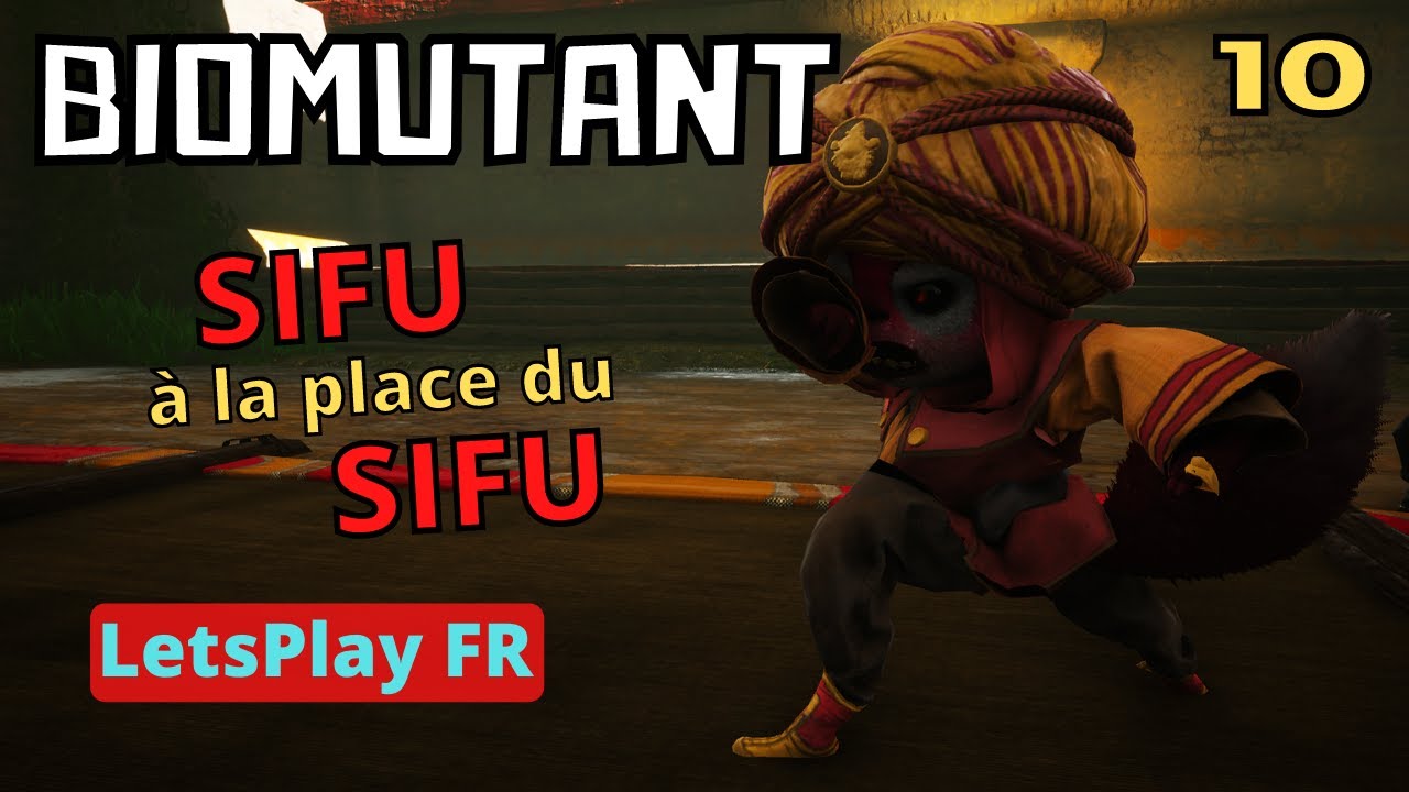 [BIOMUTANT] Le SIFU de la Tribu Myriade | Mercenaire Aura Ténèbres - Gameplay FR