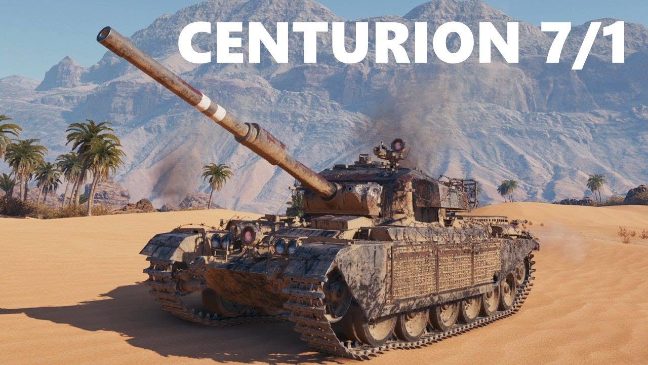 CENTURION 7/1 The king of mediums 2vs7 wot complete 4K