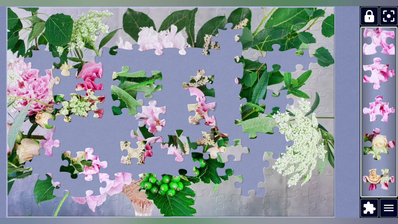 How to make a Modern table's centerpiece for a summer wedding🎀🌸//jigsaw puzzles craft🧩//puzzlesArt//