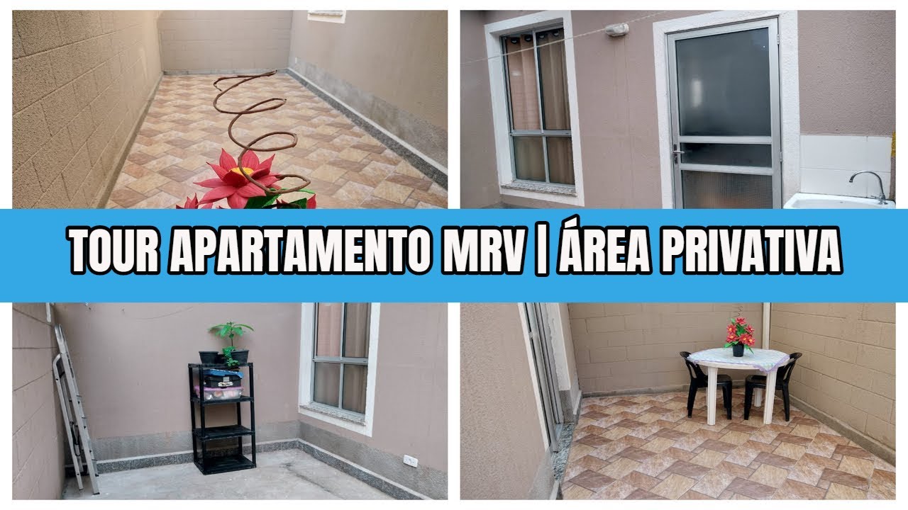 TOUR APARTAMENTO MRV ÁREA PRIVATIVA | APÊ MRV