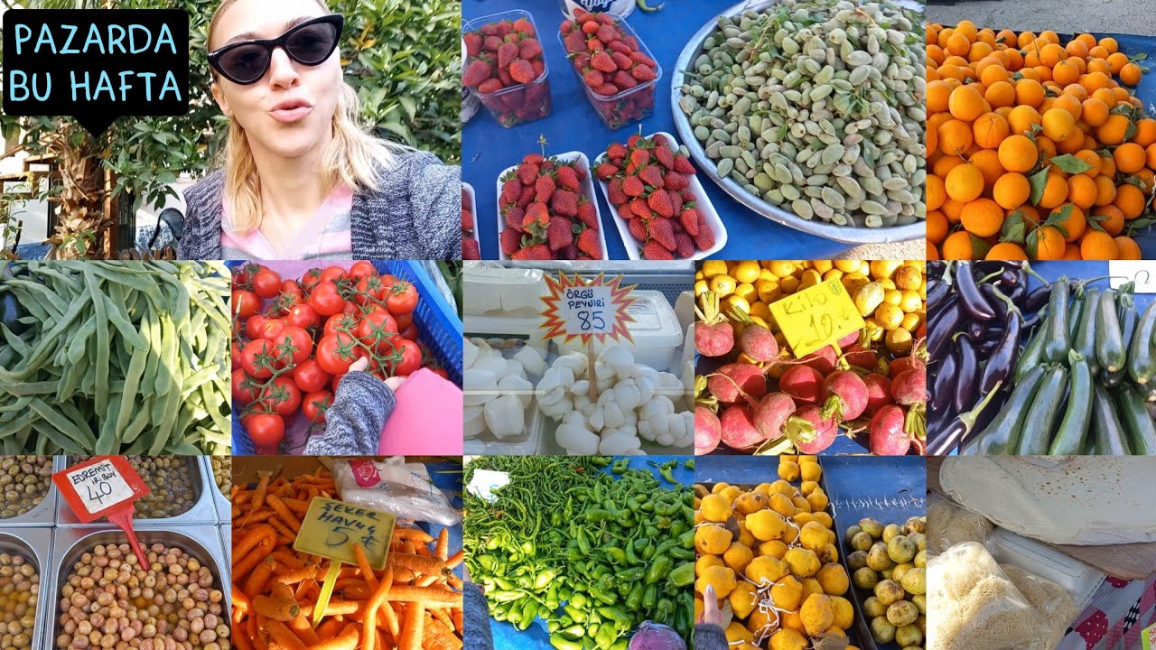 Köy Pazarı Fiyatları | Antalya Sebze-Meyve Nisan 2022 Fiyatları🥦Organic Vegetables