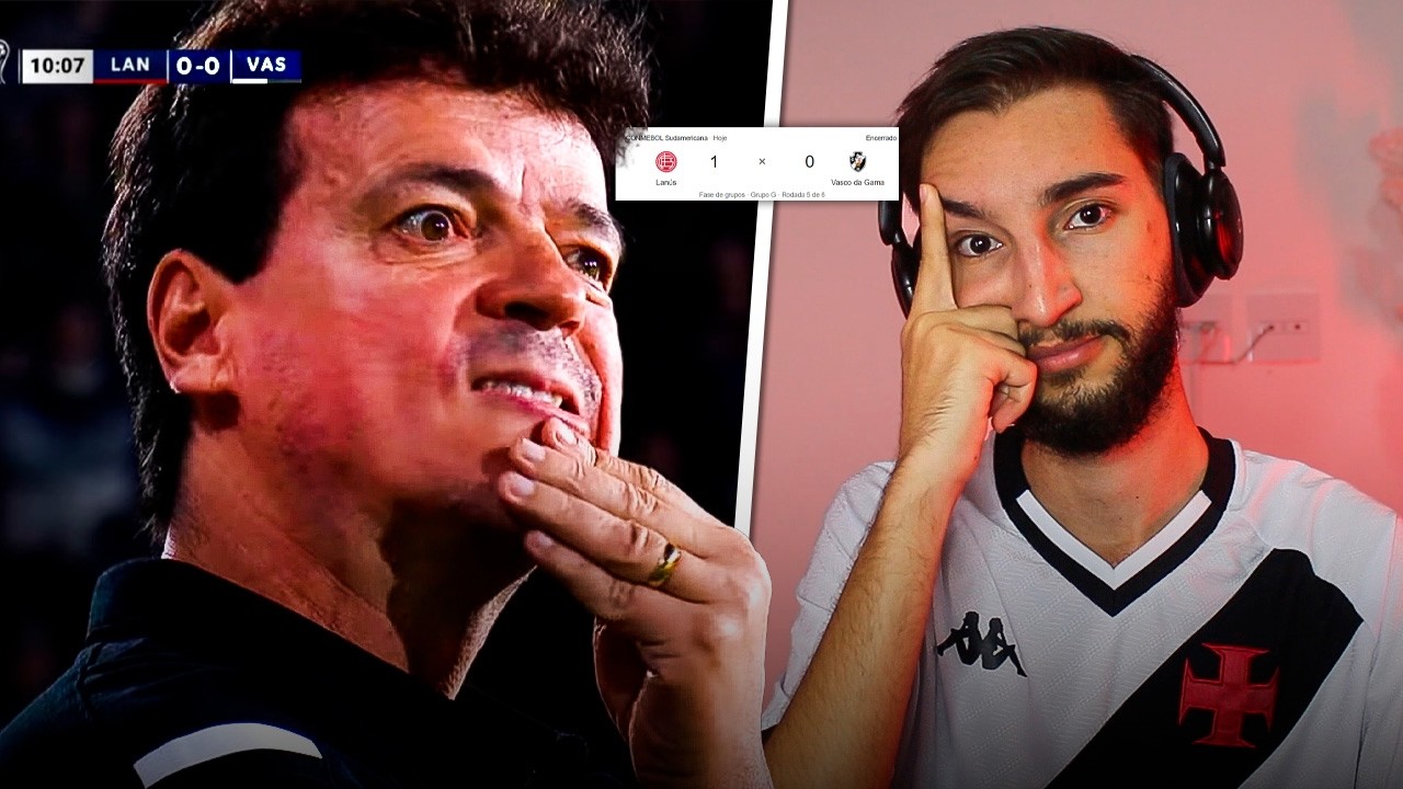 Vasco 0 x 1 Lanús - JOGO MAIS FEIO QUE ACIDENTE DE CAMINHÃO COM BICICLETA!