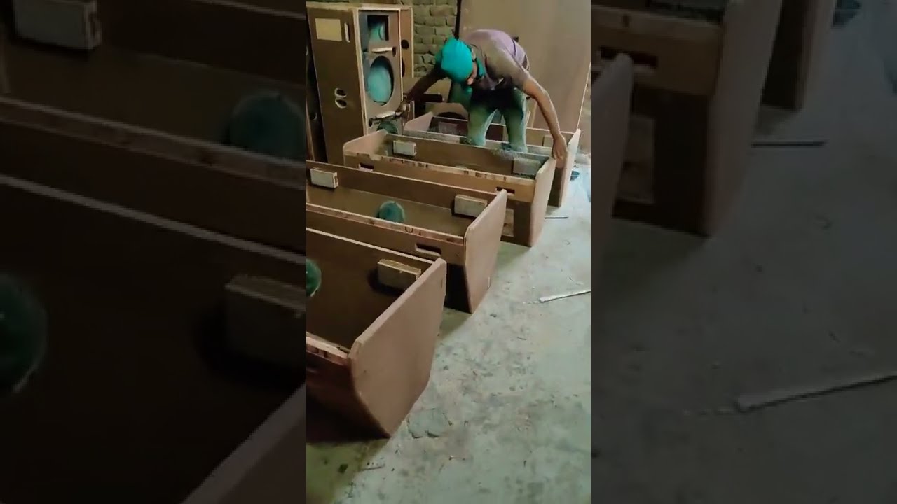 क्वॉलिटी से समझोता नहीं||Unstoppable work in Dj Factory || Dj Box Cabinet Factory delhi 