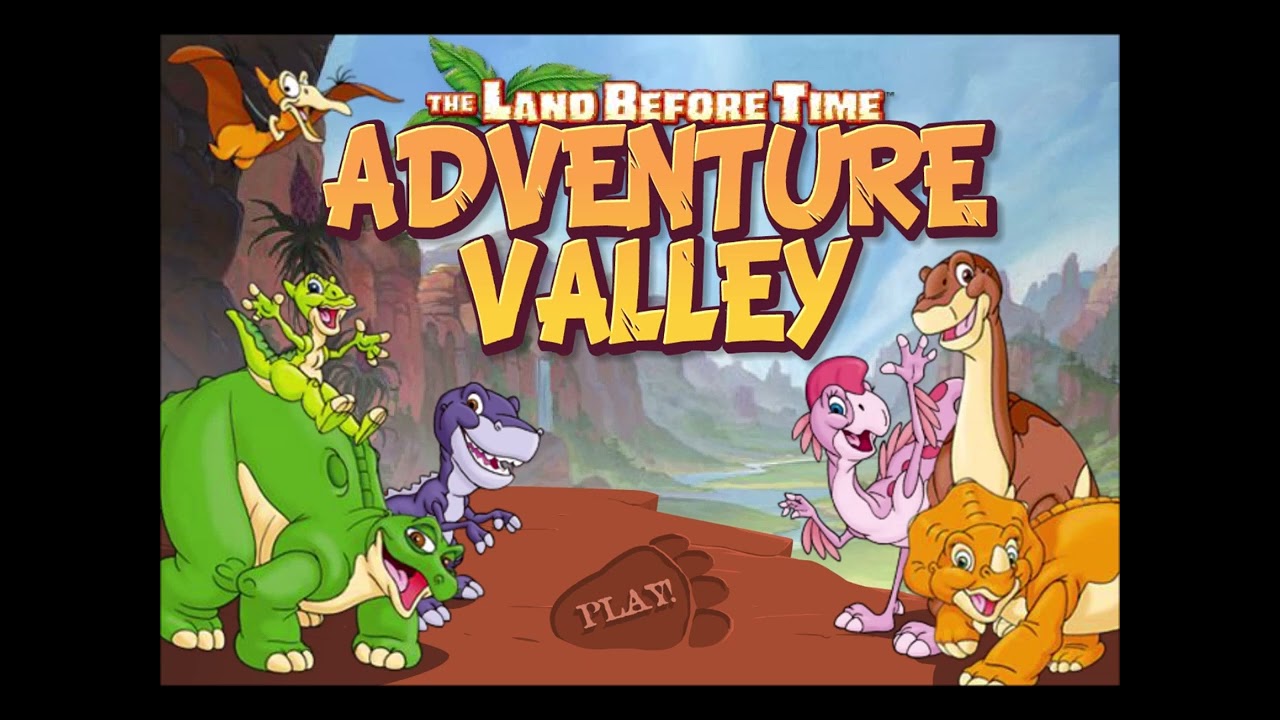 The Land Before Time - Adventure Valley - Running Wild Minigame Music