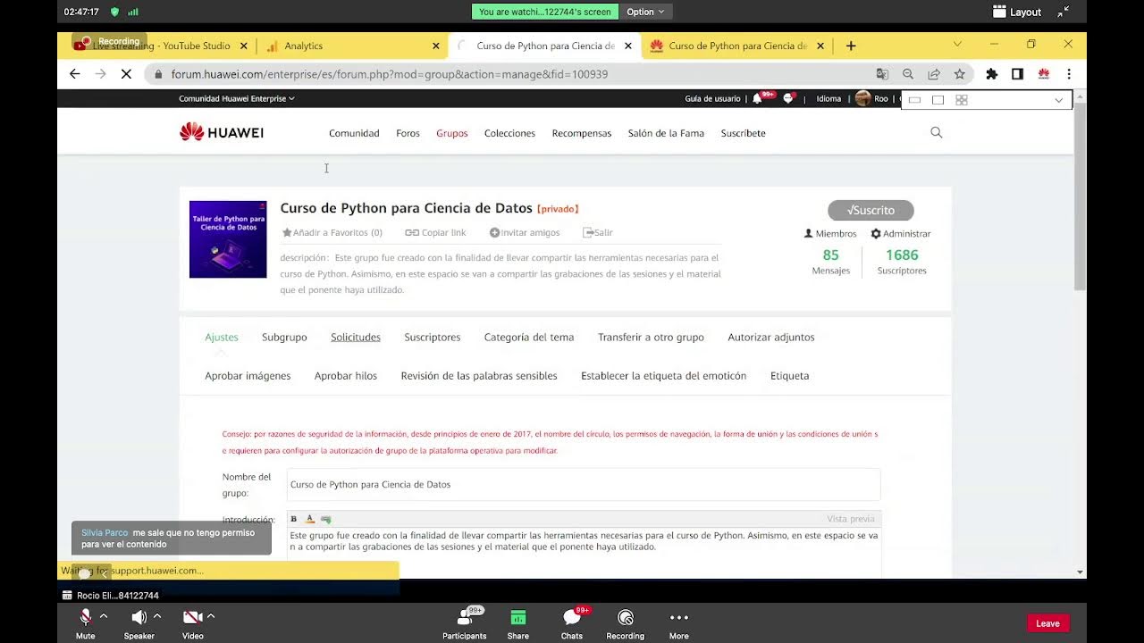 Python para Ciencia de datos Sesión 1