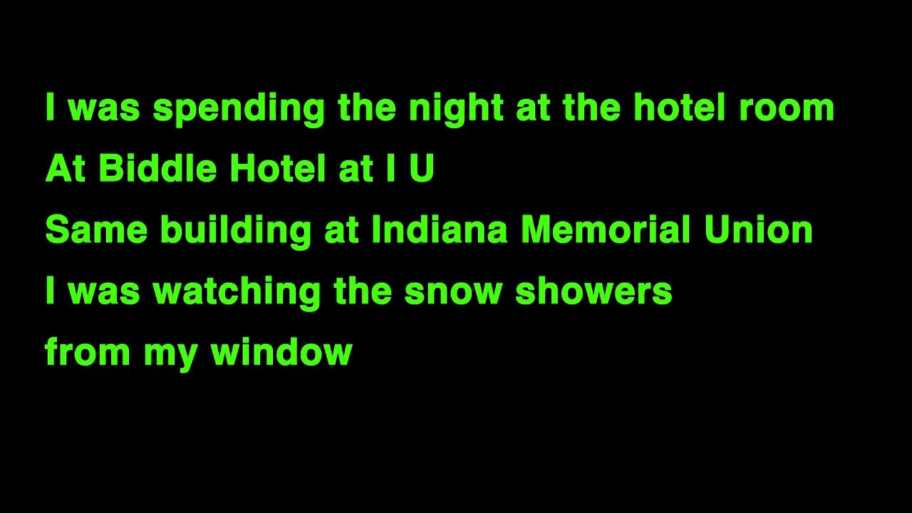 LENNON BEASLEY - Spending My Night At The Hotel Room