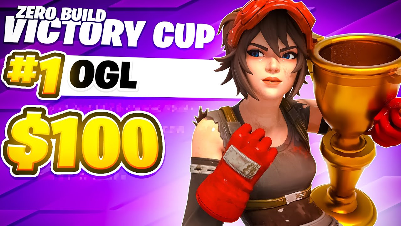 How I got 1ST PLACE in the ZERO BUILD SOLO VICTORY CUP 🏆 ($100)