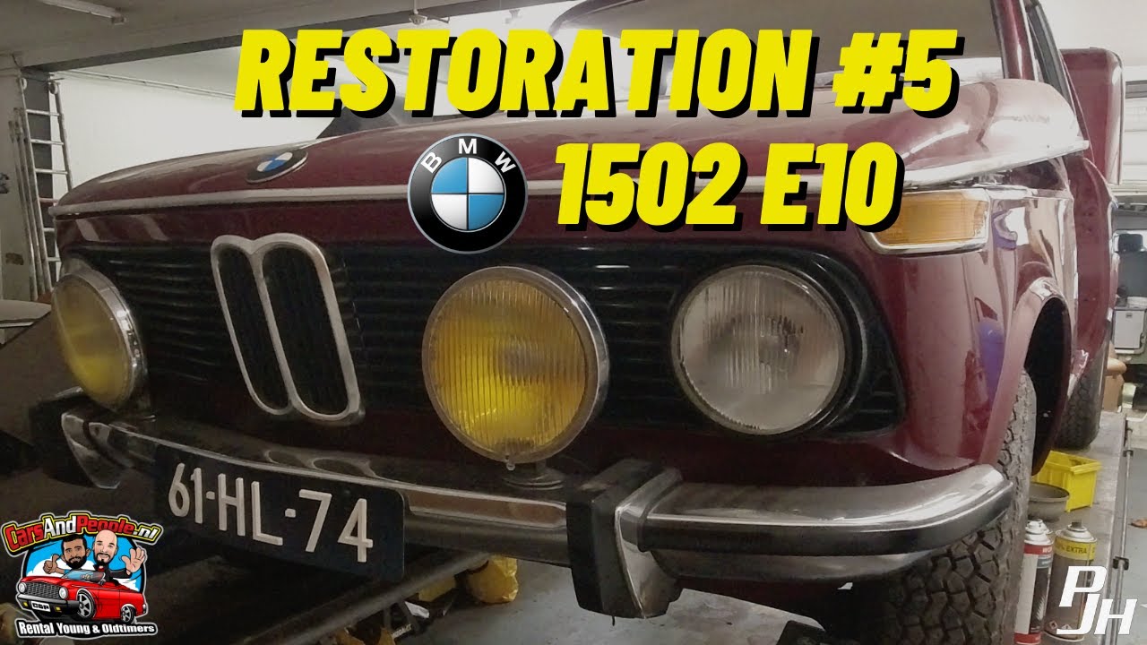 BMW 1502/2002 Front Restoration Headlights - Foglights and Trim Classic Car