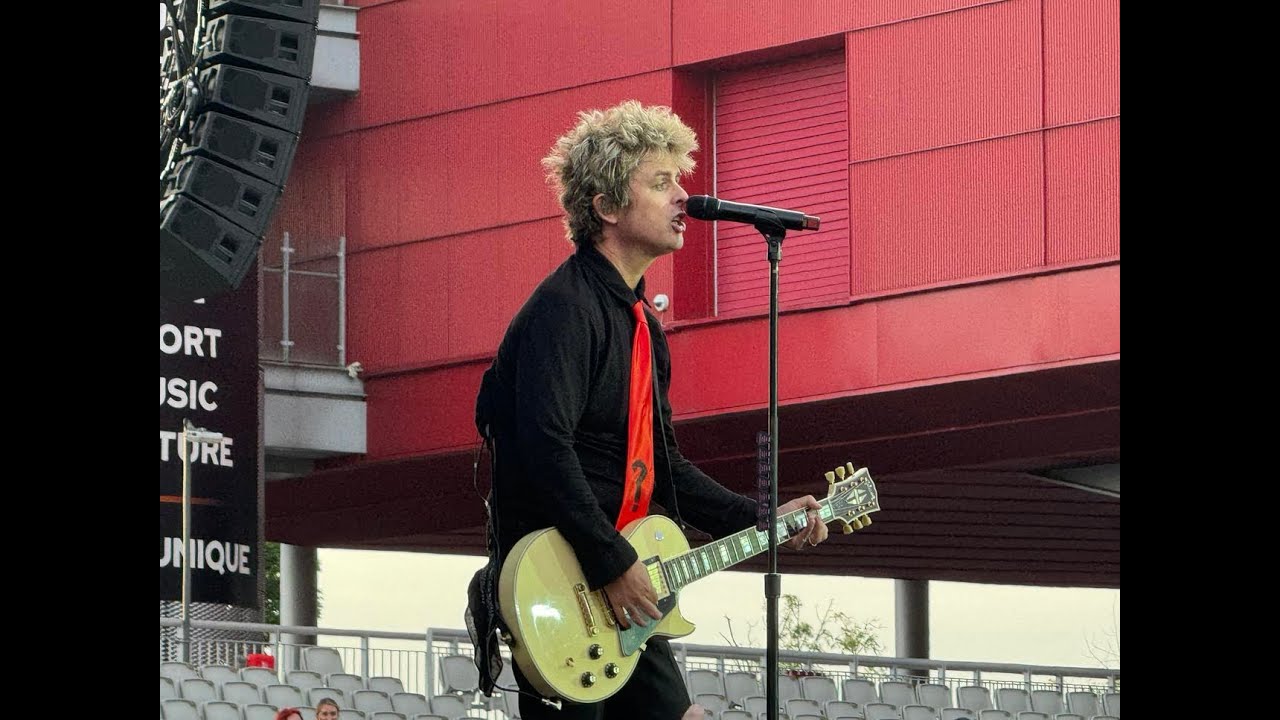 Green Day LIVE Emirates Old Trafford Manchester 21/06/2024