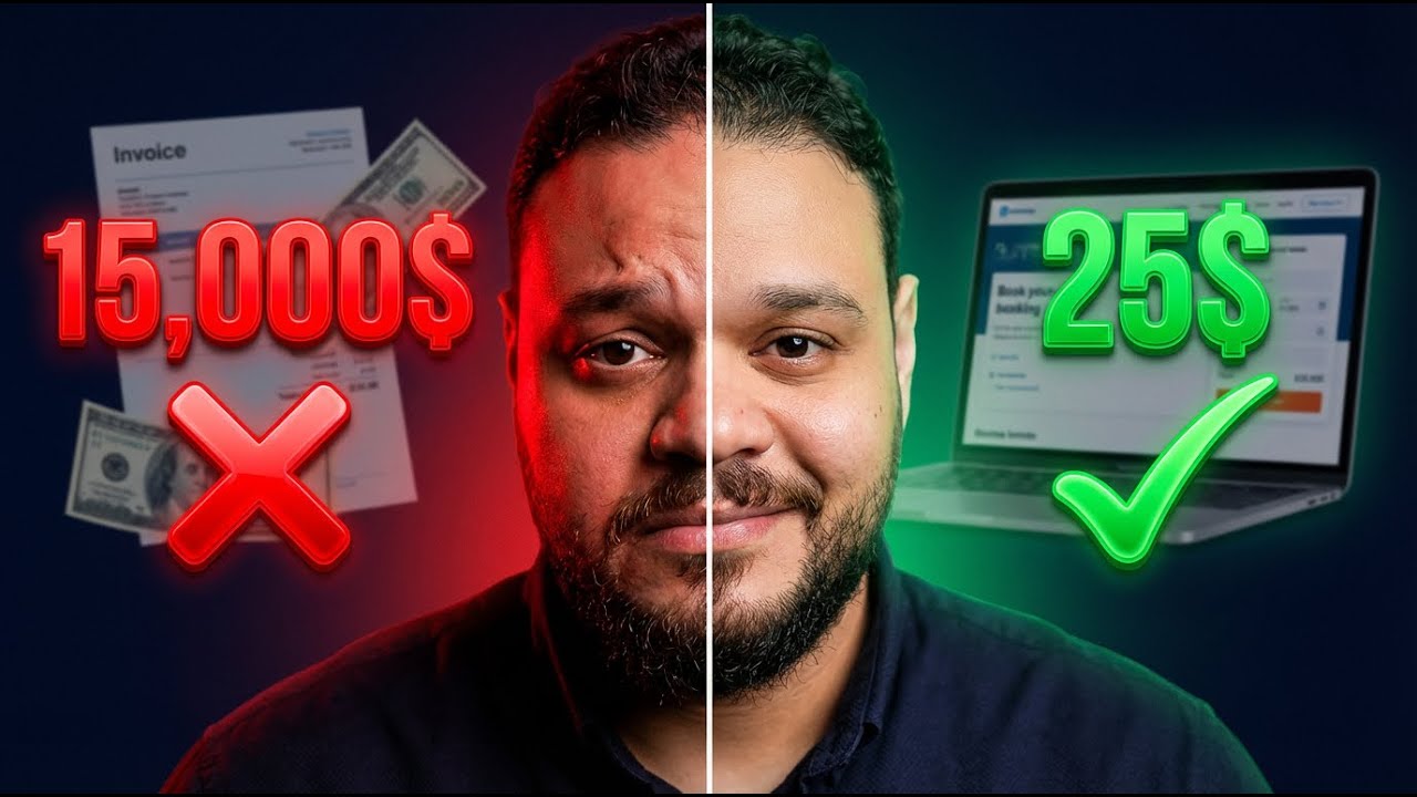 وفرت 50,000 ريال! و بنيت تطبيق بوكينج  بـ 25$ بس (Replit Agent)