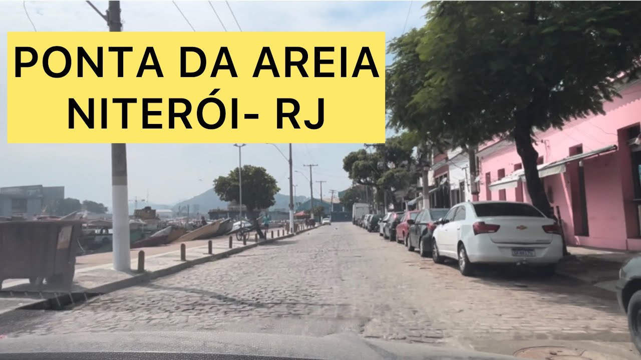 VEJA COMO É O BAIRRO PONTA DA AREIA, EM NITERÓI- RJ. [ 4K ]