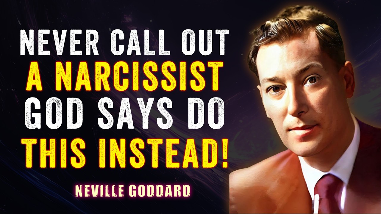 Neville Goddard | Never Call Out a Narcissist—God Says Do This Instead!