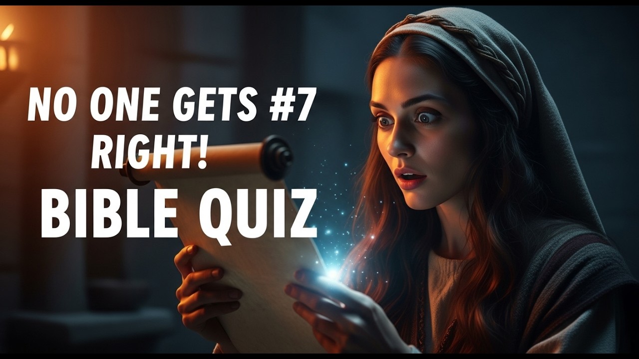Bible Quiz: This Test Reveals More Than You Think