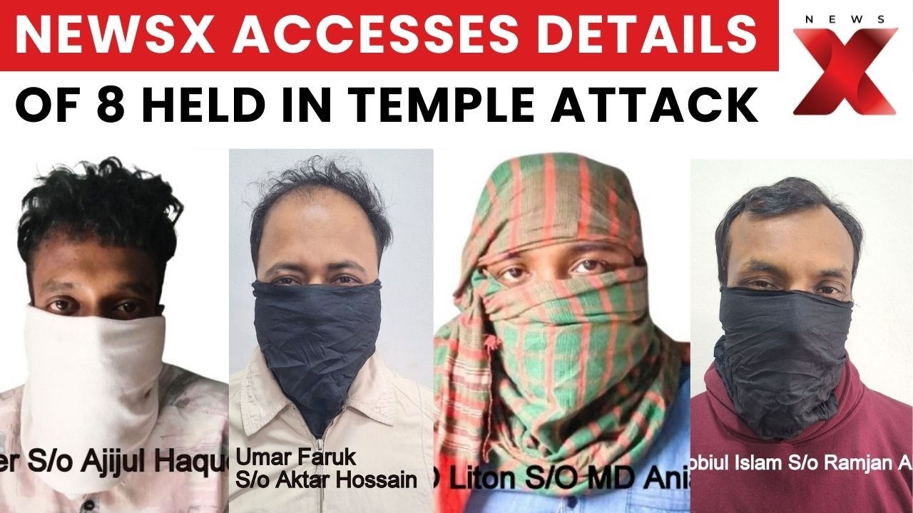 NewsX Accesses Photos, Names of Eight Held in Delhi Temple Plot Case | NewsX