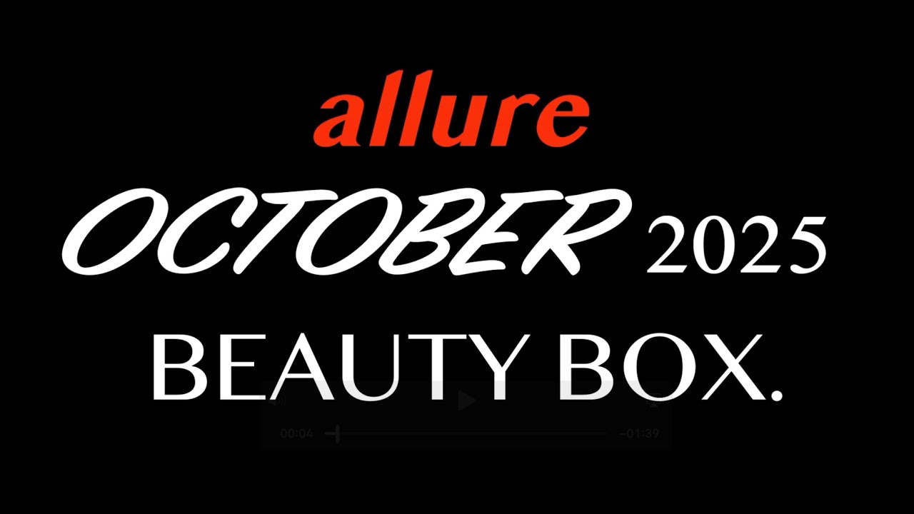 allure (US) OCTOBER 2025 BEAUTY BOX. AVAILABLE NOW. FULL-SPOILERS.
