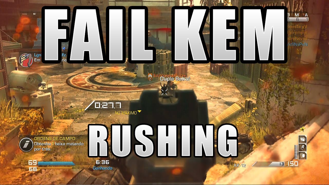 COD Ghosts: Tudo sob controle - Strikezone Gameplay (Fail KEM Strike)