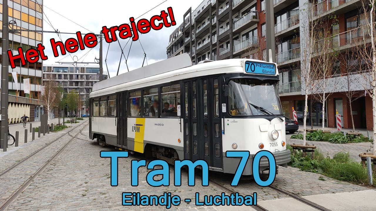 De Lijn - Tram 70 Antwerpen (P+R Luchtbal - Eilandje)
