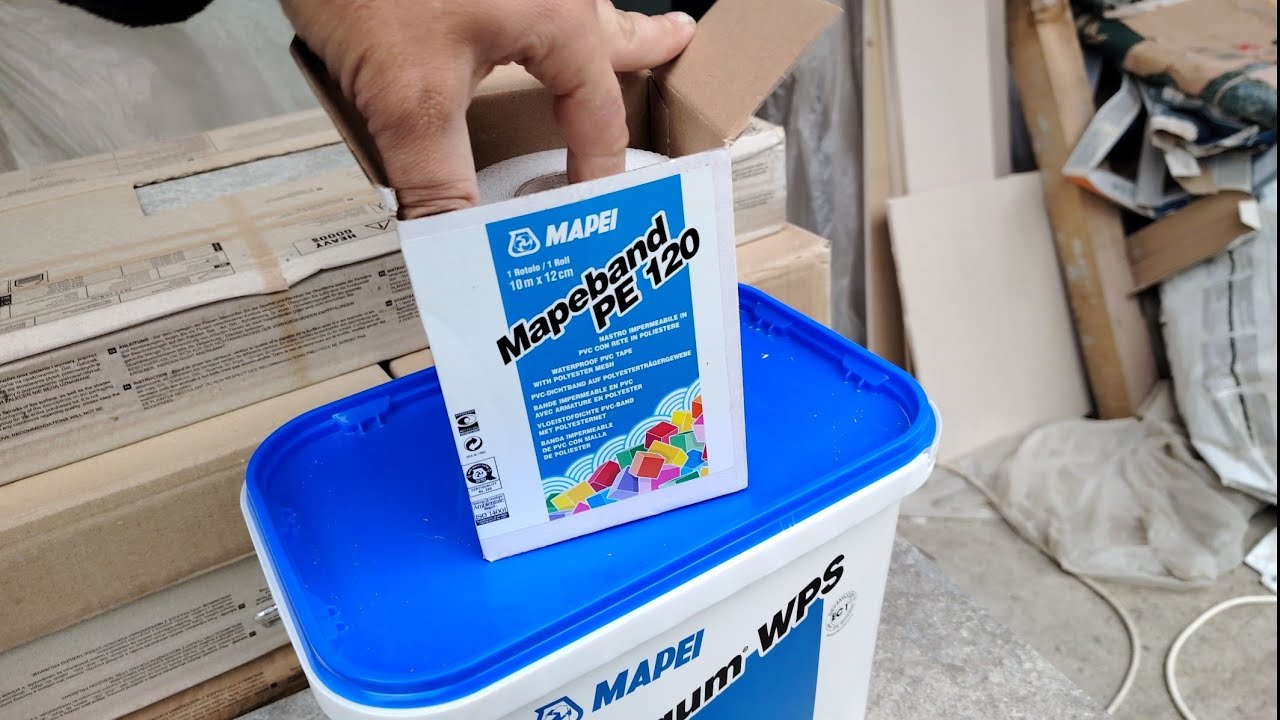 Aplicare Hidroizolație Mapei, pregătirea bai pentru gresie și faianță. Episodul 1 !