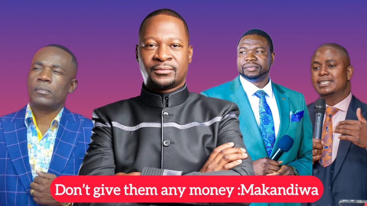 Prophet Makandiwa warns people about paying offerings and tithe to these preachers😳