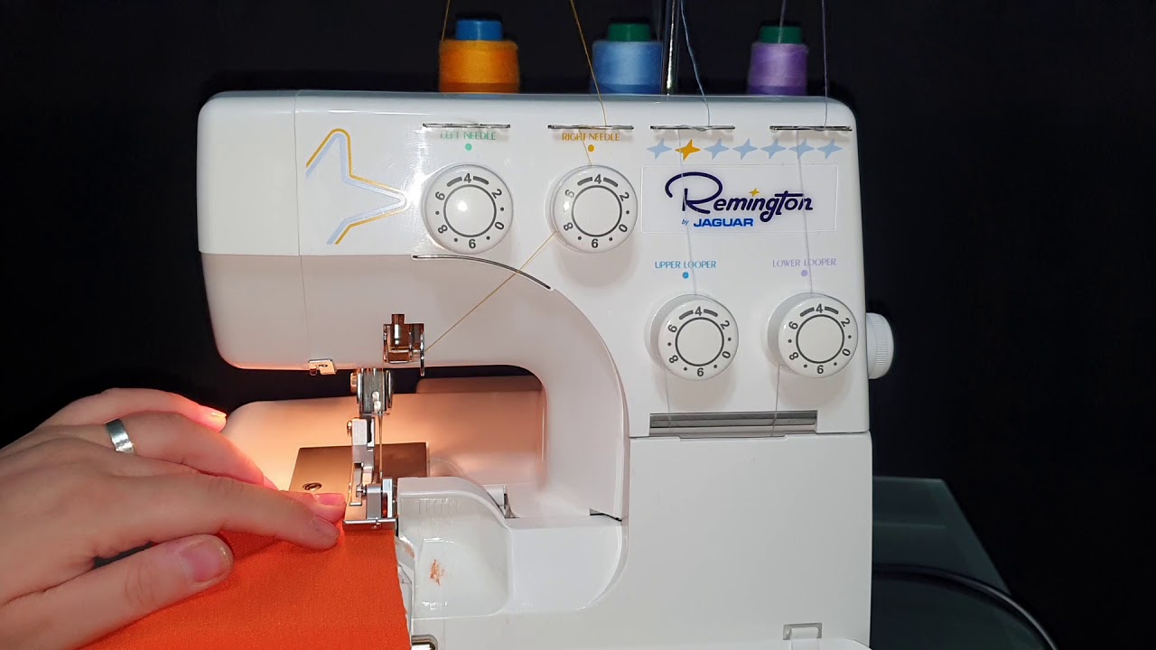 Overlock Remington SL3340D Roulette con 3 y 2 hilos