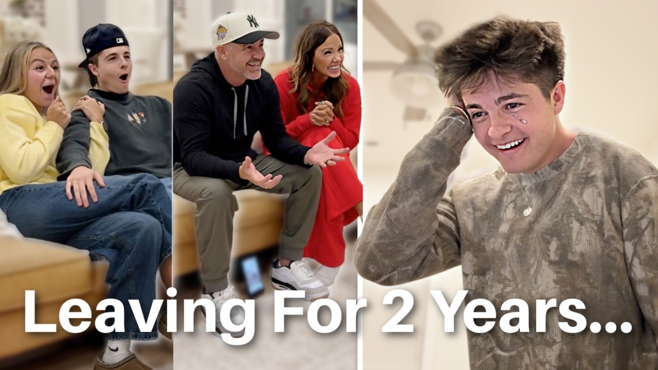 Mission Call REVEAL... My Family & Friends React To Me Leaving For 2 Years