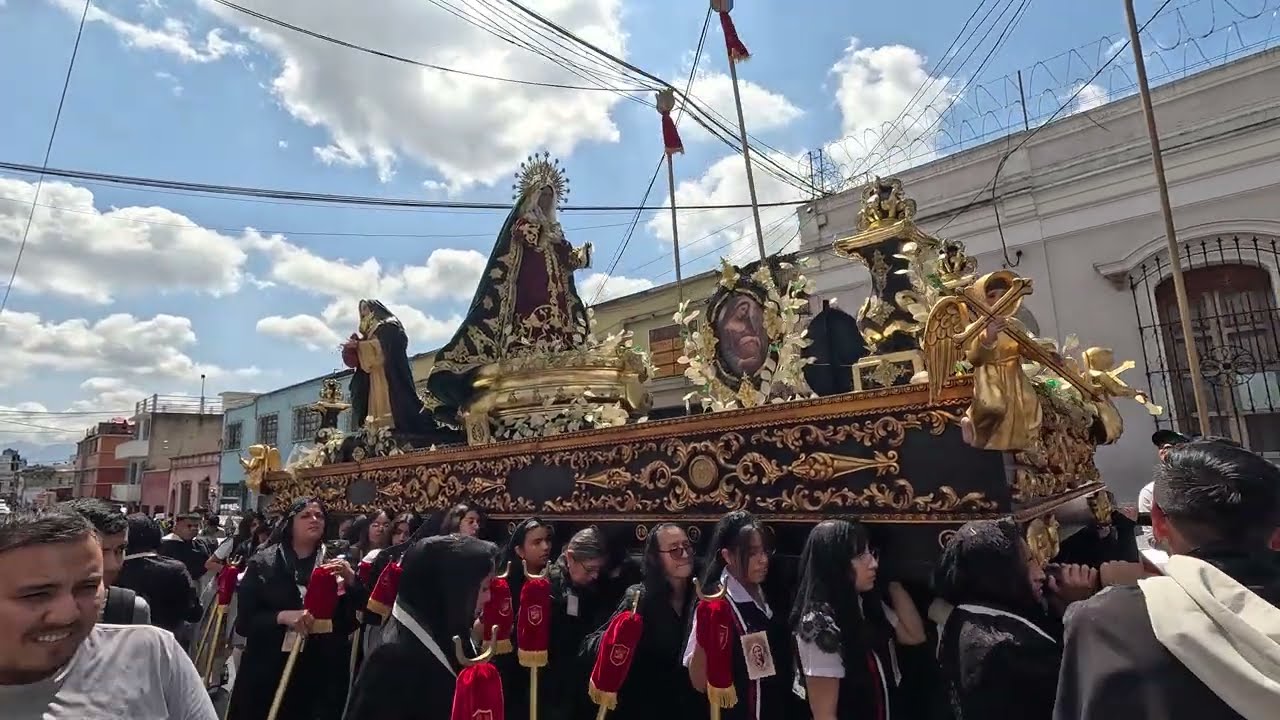 Ahi por las calles de Santa Teresa...Jesús Nazareno Buena Muerte Virgen Dolores  Santo Domingo8.3.26