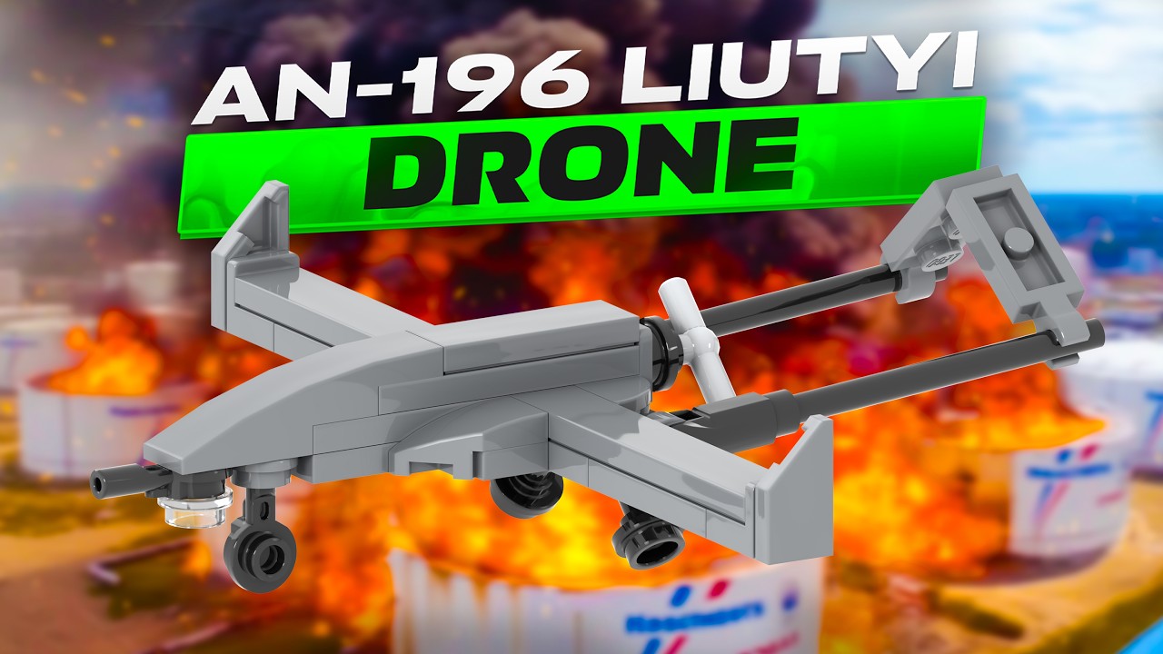 😱THE BEST DRONE EVER!!! LEGO AN-196 LIUTYI - UKRAINIAN UAV DRONE INSTRUCTION!!!
