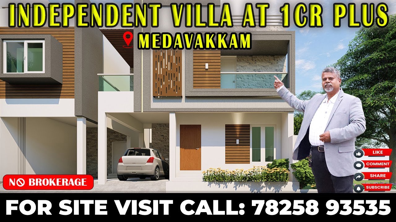 Sathyam Gold Nest l Independent House for Sale in Medavakkam lChennai Homes