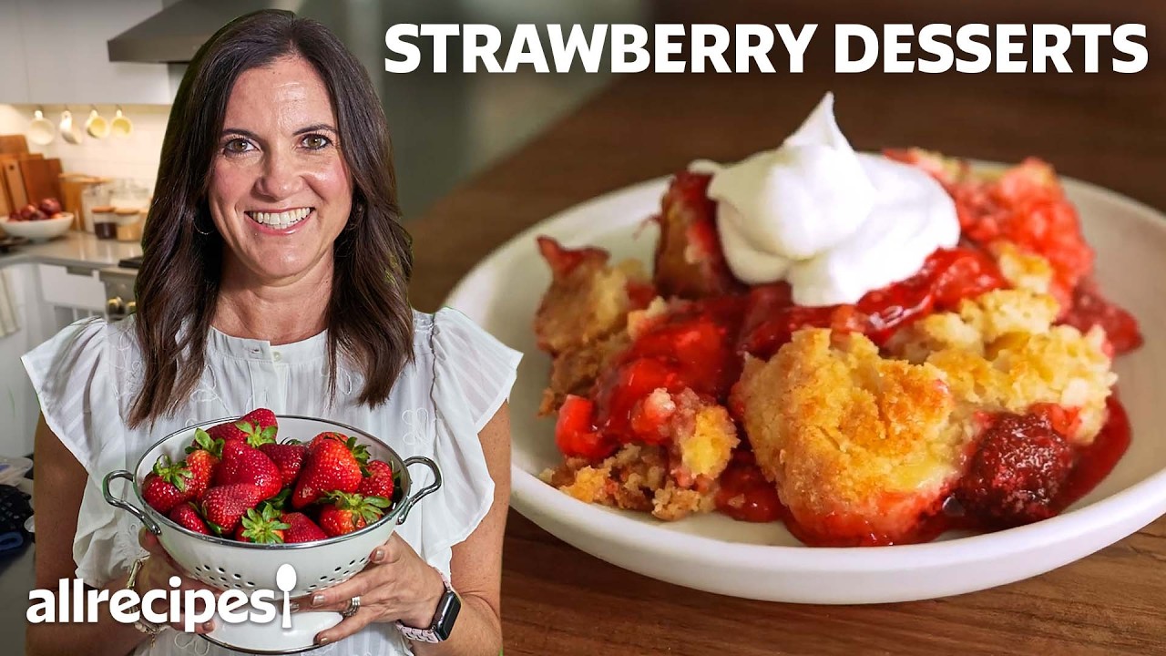 5 Must-Try Strawberry Desserts for Summer (Cheesecake Dump Cake, Glazed Pie & More)