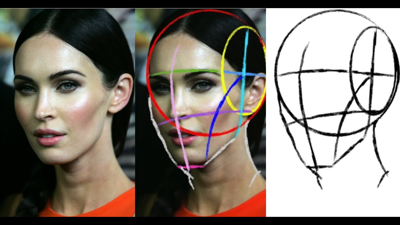 Baş Çizimi Nasıl Yapılır? (How to draw head?)