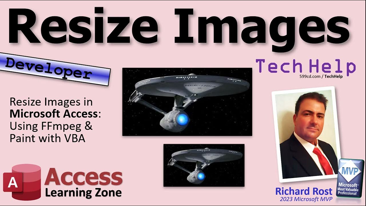 Resize Images in Microsoft Access: Using FFmpeg & Paint with VBA - Advanced Developer Tutorial