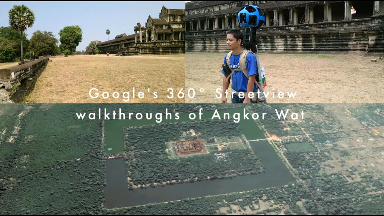 Google launches Streetview of Angkor Wat monuments