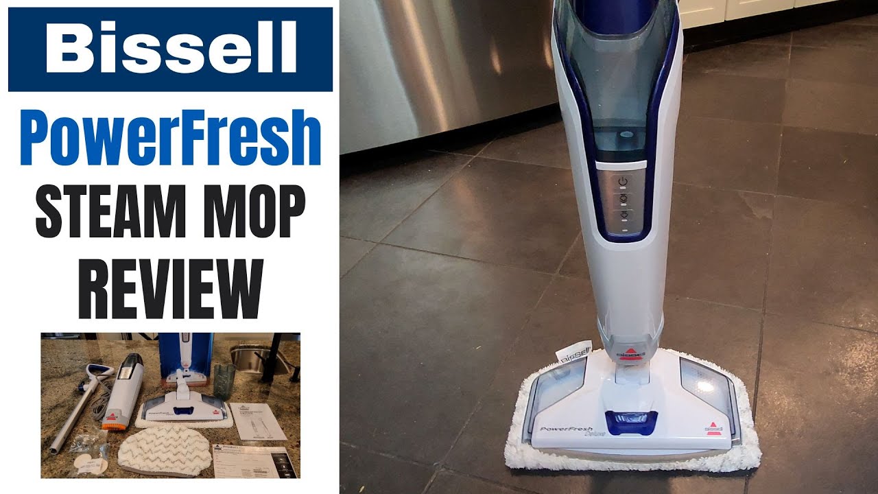 Bissell Powerfresh Steam Mop 1806 Demo & Review