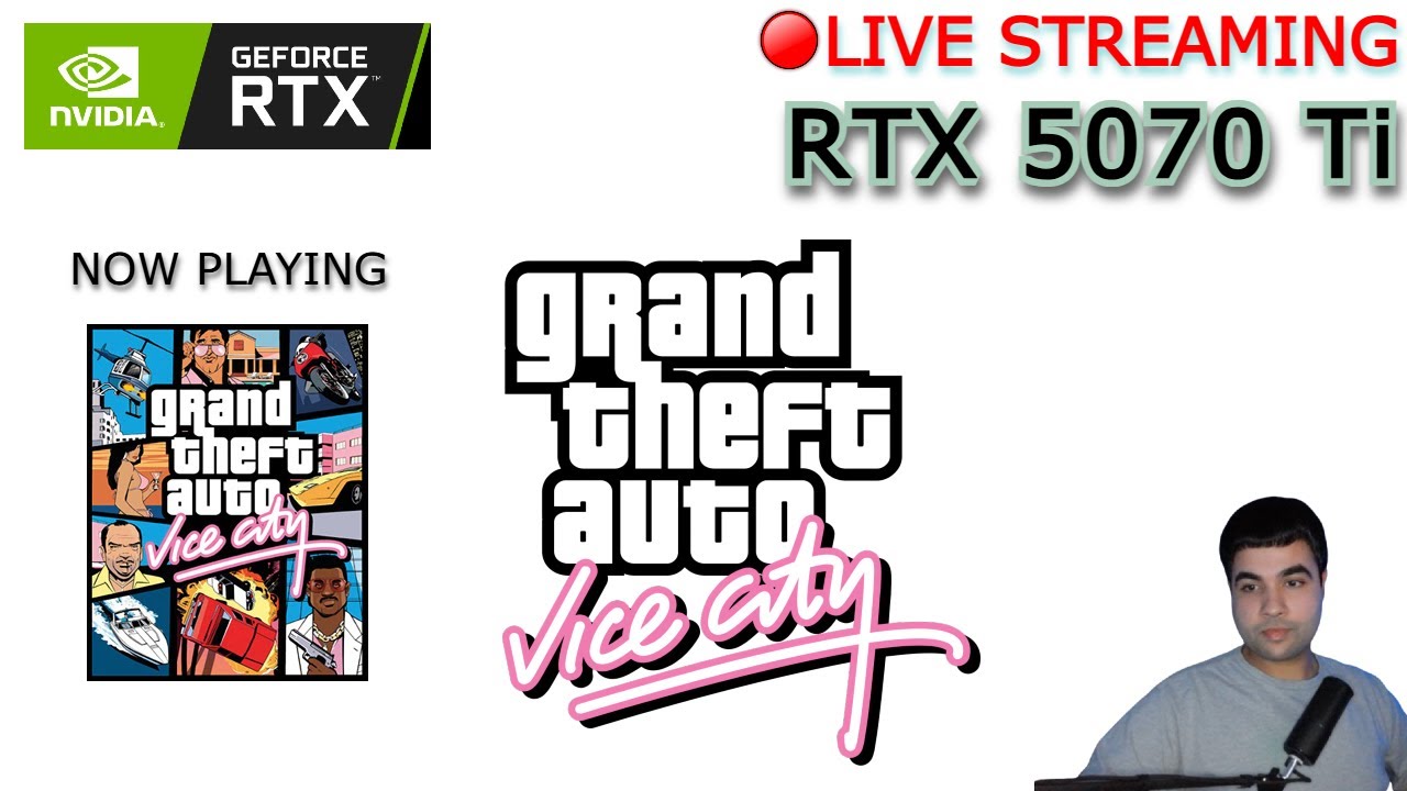 RTX 5070 Ti | GTA Vice City | Original PC Release from 2003 | 1440P | Part - 1