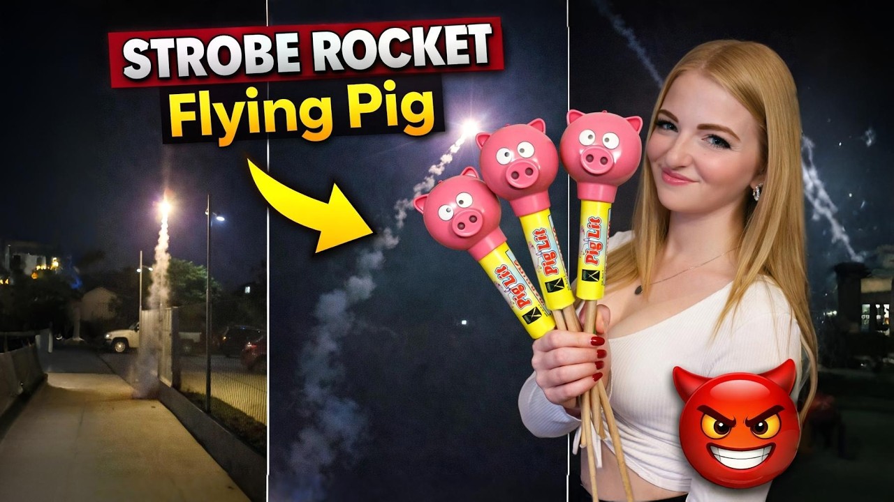 BALLERN AN SILVESTER 🎆💥 | Strobe Rockets, Zink 902 & XXL-Batterien