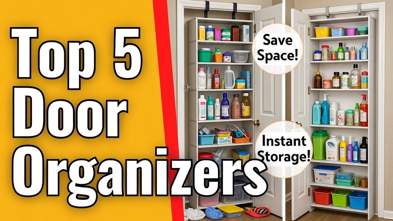 Top 5 best over the door shelf organizer review 2026 (Exclusive) Space Saving Upgrade