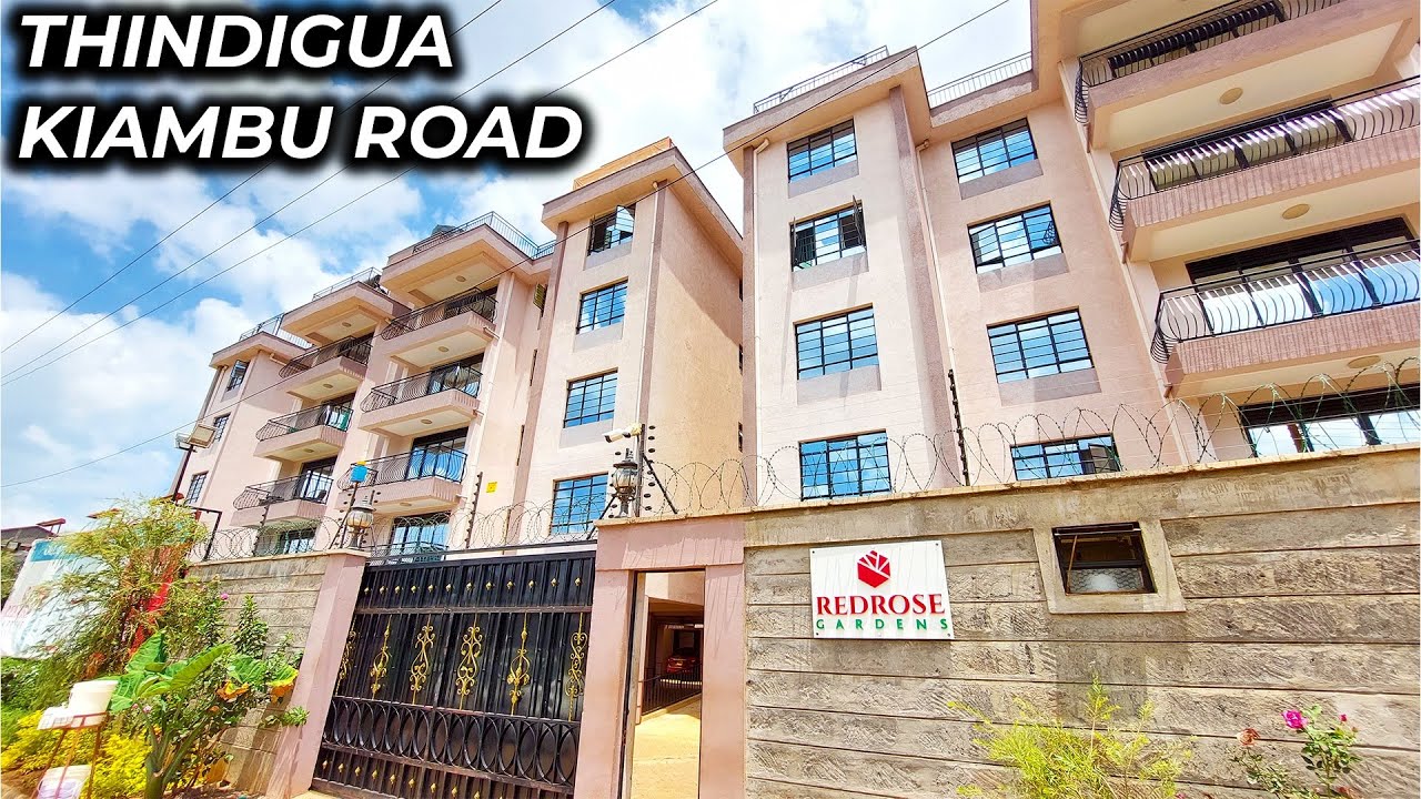 KIAMBU ROAD THINDIGUA APARTMENT TOUR | MODERN HOUSE TOUR | HIGH END FINISHES | KENYAN REAL ESTATE