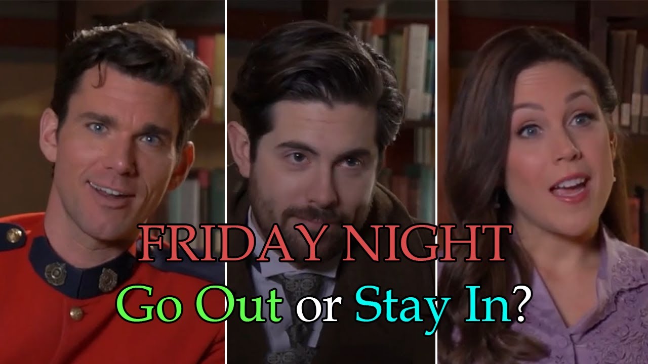 Friday Night: Go out or Stay in with Kevin McGarry,  Chris McNally, Erin Krakow | Cast Q&A
