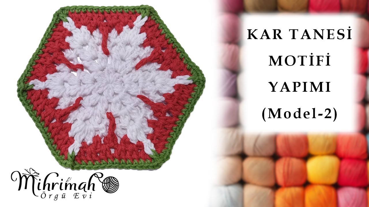 Kar Tanesi Motifi (Model-2)