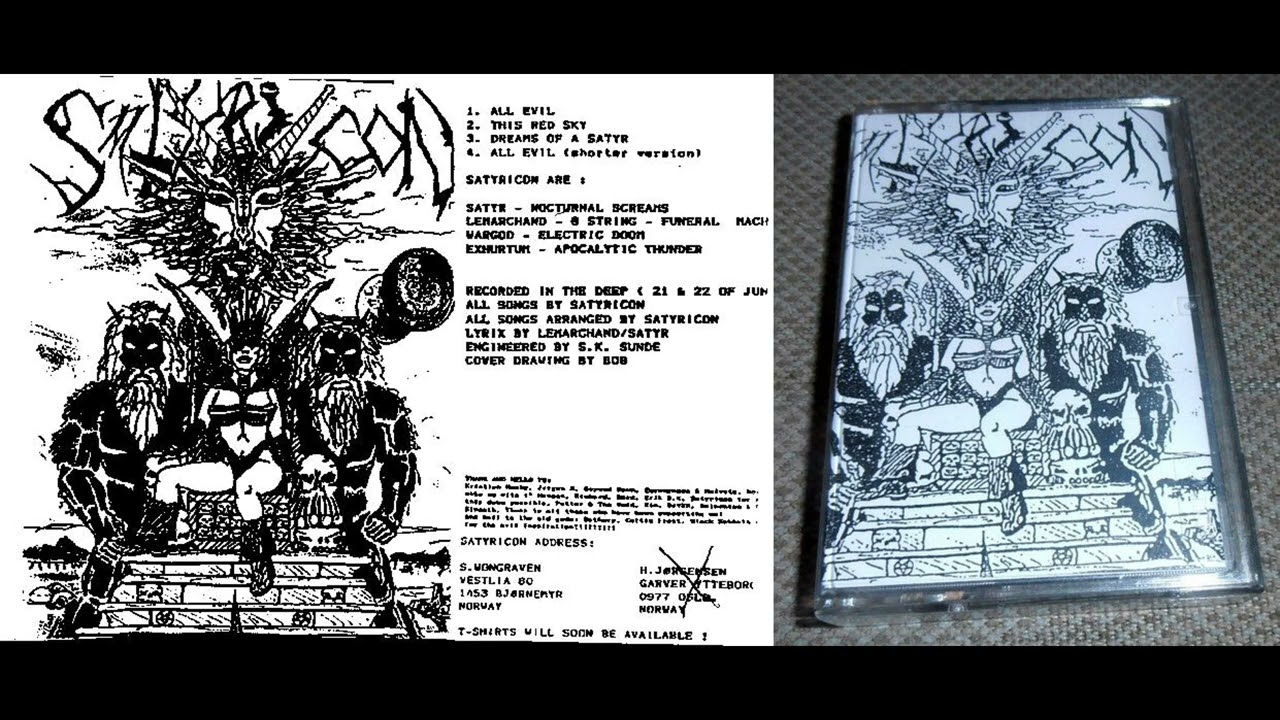 Satyricon - All Evil 1992 (Demo) [HIGH QUALITY]