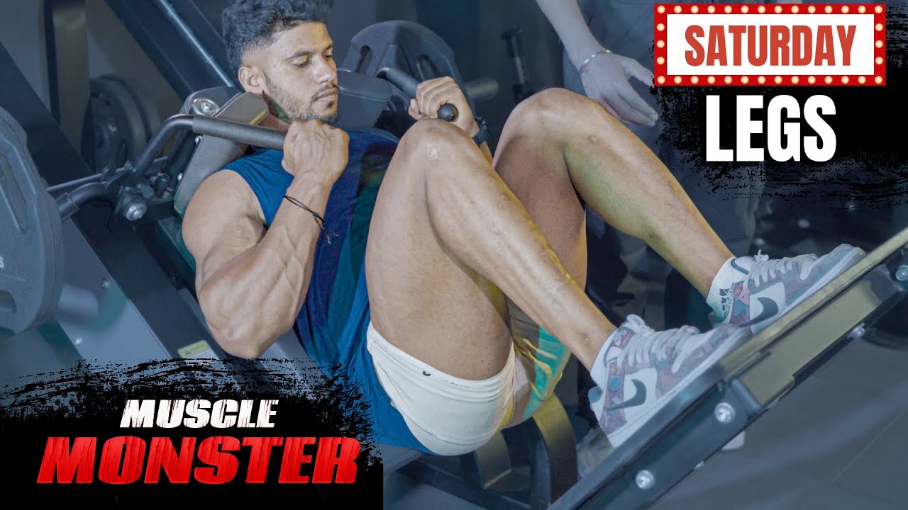 Legs (Saturday) -  MUSCLE MONSTER | 12 week Size Building program by Guru Mann