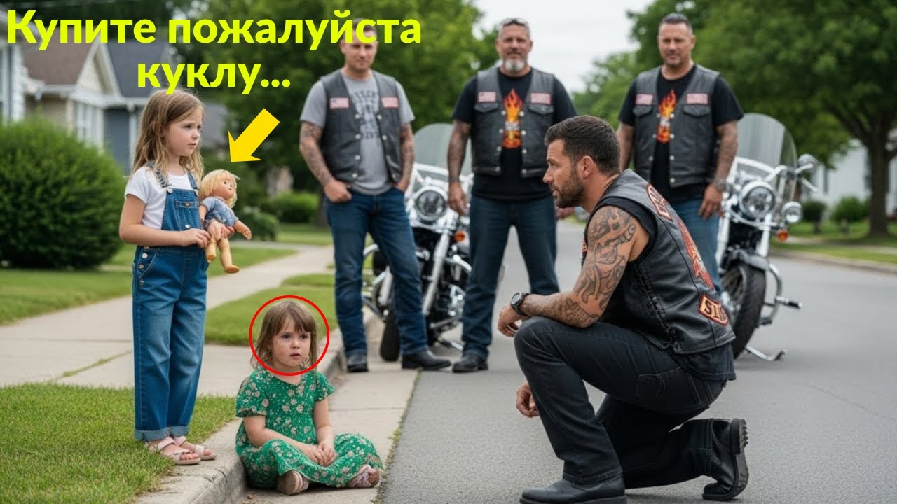 Байкеры увидели девочку, которая продает куклу за лекарства для сестры: то, что они нашли в доме..