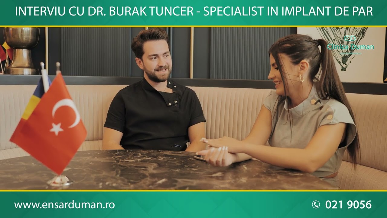Interviu implant de par si terapia cu celule stem &icirc;n cazuri de alopecie. Dr Burak - Esteworld, Ro