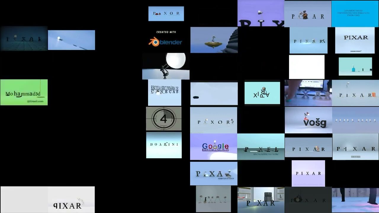 64 Pixar All At Once