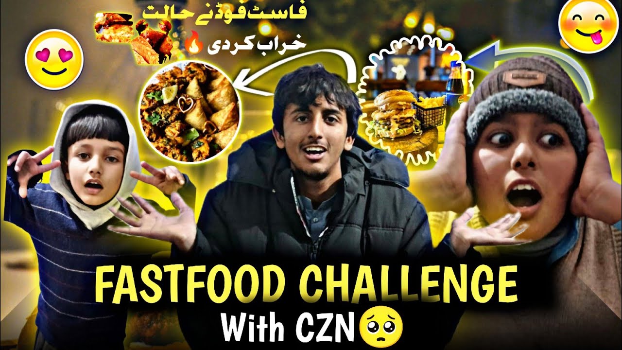 CHALLENGE ACCEPTED 😂 Burger Ne Sabko Shock Kar Diya 🤯