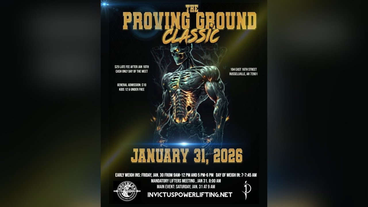 The Proving Ground Classic-Invictus Powerlifting