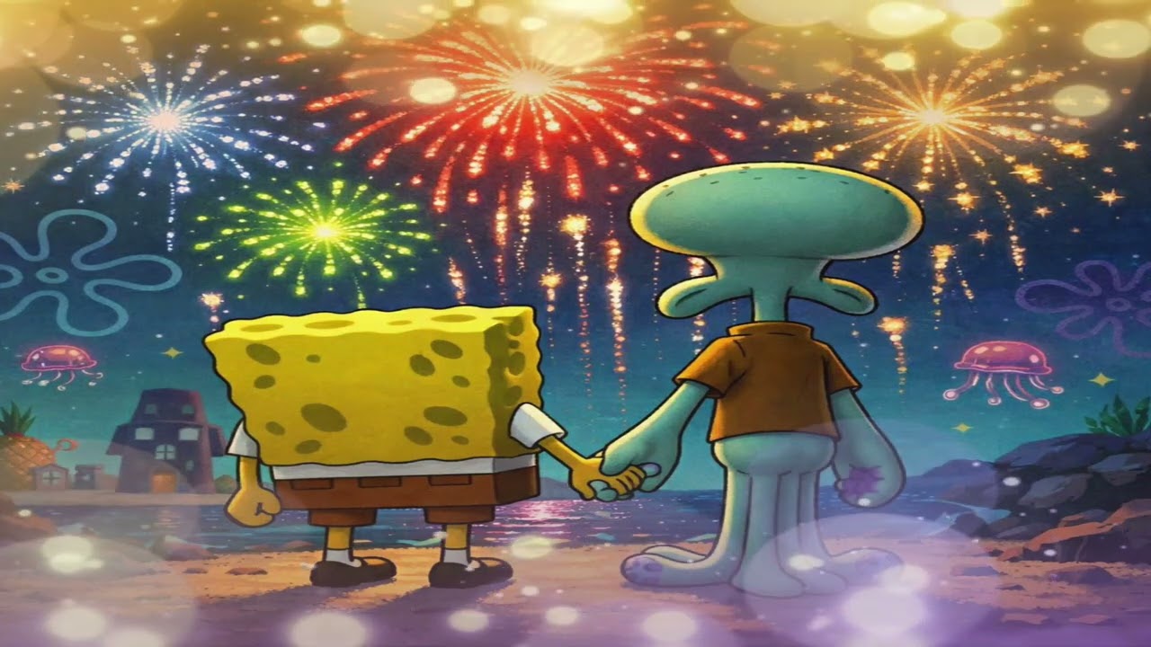 Spongebob x Squidward - Firework