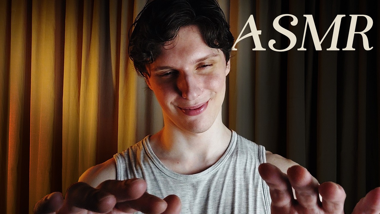 ASMR boyfriend gives you a relaxing back massage