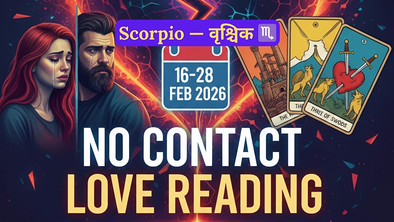 SCORPIO♏(वृश्चिक राशि) 16-28 February NO CONTACT ❤️LOVE READING😍ignore kr rhe hain😍Tarot Reading