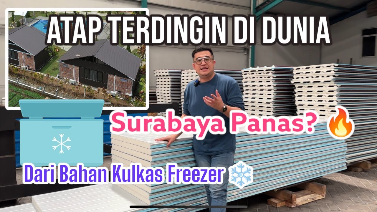 TERDINGIN DI DUNIA | SURABAYA PANAS?? NGGAK LAGI TUH | ATAP SALJU ❄️